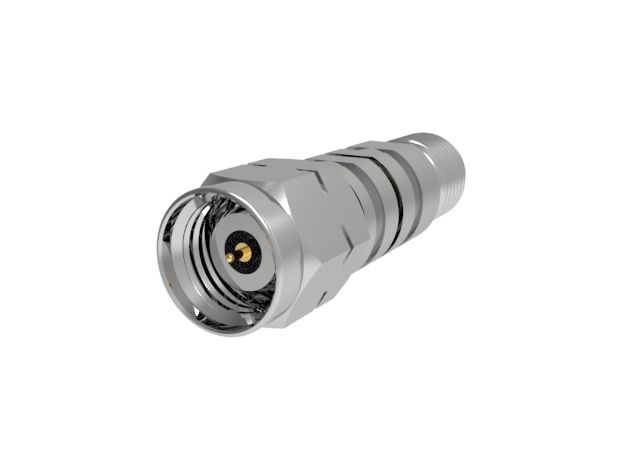 Coaxial Adapter 2.4mm Male(Plug) to 3.5mm Female(Jack), TMA-4MS-5FS-00
