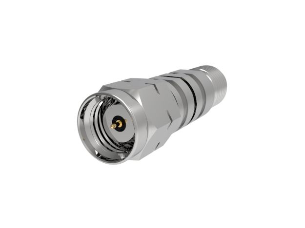 1.85mm Male (Plug) to 1.85mm Female (Jack) Coaxial Adapter, TMA-8MS-8FS-00