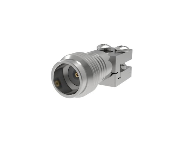 2.4mm Female Edge Launch Solderless Connector, Narrow Body