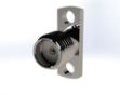 SMA Female Straight 2-Hole, Field Replaceable (.015) Connector, 5678-5CCSF