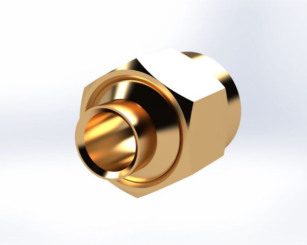 SMA Male Straight .141 Semi Rigid, Cable Interface Connector