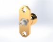 SMA Female 2-Hole, Micro Straight IP, Straight Termination, 5309-2CC