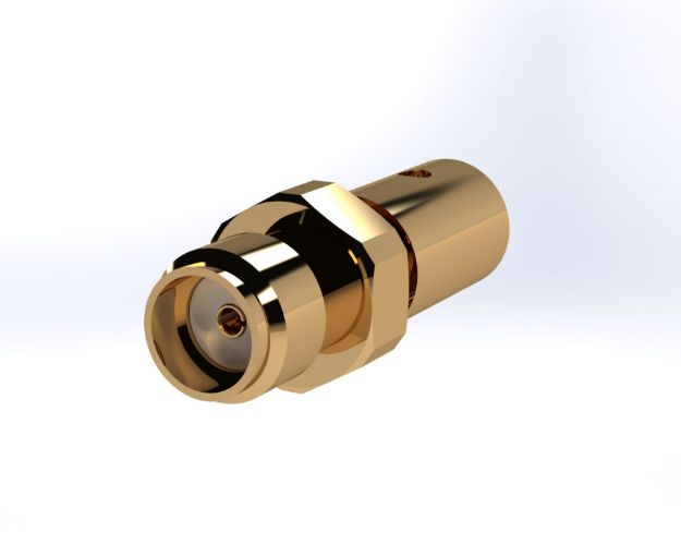 SMA Female Straight Crimp for RG Flex Cable, 5720-1