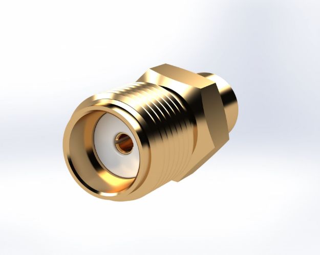 SMA Female Connector for .141 Semi Rigid Cable, 5286-1