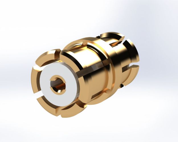 SMP Female to SMP Female Bullet, .224 L, P650-2CC