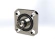 Straight 4-Hole Panel, SMP Male Limited Detent to SMA Female, O-Ring Adapter