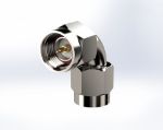 Radius Right Angle SMA Male to SMA Male Connector, 5065CCSF