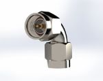 Radius Right Angle SMA Male to SMA Male Connector, 5065SF