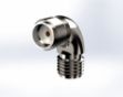 Radius Right Angle SMA Female to SMA Female Connector