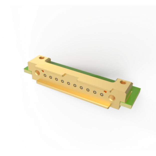 COREHC™ 2.5mm Pitch Edge Launch Solderless Connector, 10 Channel
