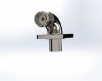 Radius Right Angle, 4-Hole Panel, SMP Male SB to SMA Female Connector
