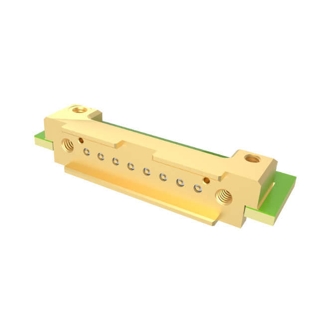 COREHC™ 2.5mm Pitch Edge Launch Solderless Connector, 8 Channel