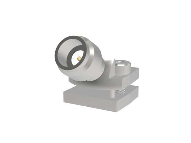 1.85mm PCB Female Angled Solderless Connector