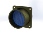 Connector, 38999I 25-35 PIN/PC, PI-FILTER, "N" PLZN FRONT