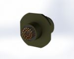 Connector, 38999III/24 13-35 PIN/S.C., PI FILTER "N" PLZN BACK