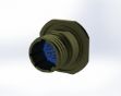 Connector, 38999III/24 13-35 PIN/S.C., PI FILTER "N" PLZN FRONT