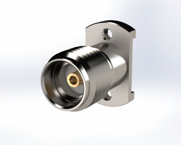 3.5mm Female Solderless PCB Compression Mount Connector, 2 Hole, TMB-V5F2-3LC