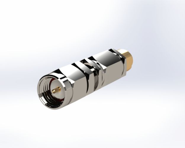 Picture of SMA Female to Male Phase Adjustable Adapter