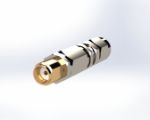 Picture of SMA Female to Male Phase Adjustable Adapter