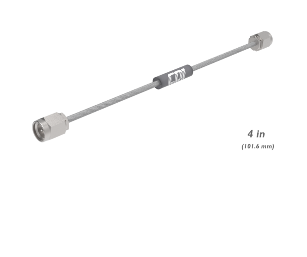 SEMI FLEX(R) SMA(M), 600, SMA(M), 4", 136366005204