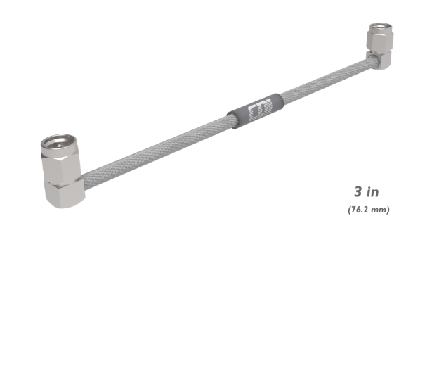 SEMI FLEX(R) SMA(M) R/A, 600, SMA(M) R/A, 3", 137376003203