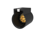 Quick Disconnect Keyhole Shorting Receptacle, Non-environmental, 15 Position, Pin Contacts, CB02-15P-1
