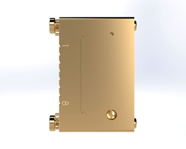 Picture of VERTICAL HC2 (2.5mm) HOUSING BUCKET, 1 ROW X 8 CHANNEL, CPW, NON MAGNETIC